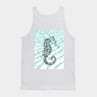 seahorse print Tank Top